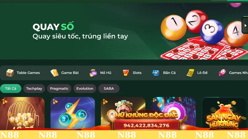 Tải app N88 để đảm bảo trải nghiệm được nâng cao, tối ưu tuyệt đối